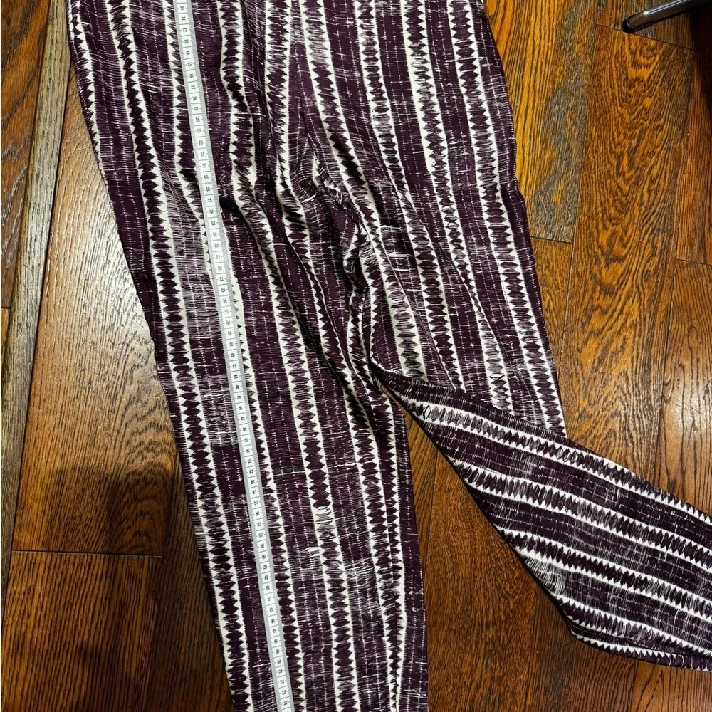 By Malene Birger 100% Silk Purple Patterned Pants NWT | Size EU 34 - Picture 8 of 8